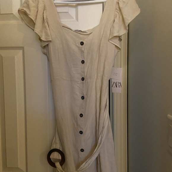 Zara Belted Dress - Picture 3 of 5